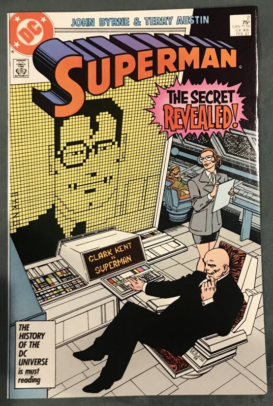 Superman #2 Direct Edition (1987)