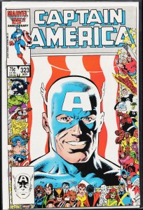 Captain America #323 (1986) Captain America [Key Issue]