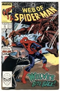 Web Of Spider-man #51 1989- Wolves Bite Back NM-