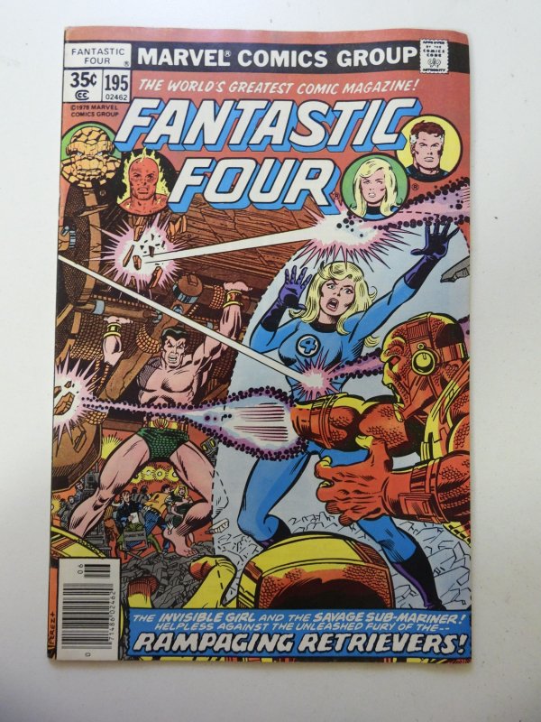 Fantastic Four #195 (1978) FN+ Condition