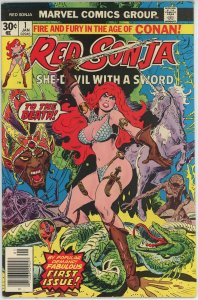 Red Sonja #1 (1977) - 7.0 FN/VF *The Blood of the Unicorn*