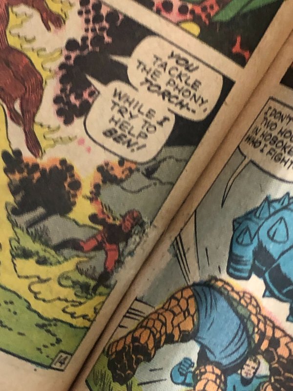 Fantastic Four #75 (1968) Classic Cover Art by Jack Kirby