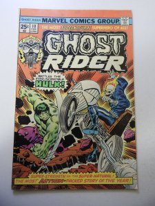 Ghost Rider #10 (1975) FN Condition