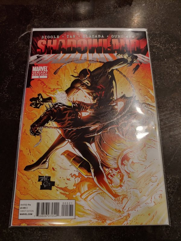 SHADOWLAND #5 1:15 Billy Tan Variant