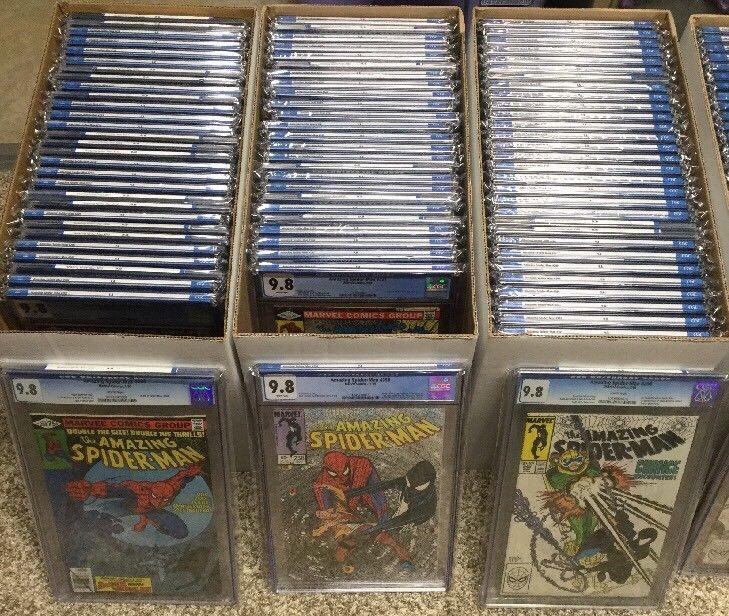 Amazing Spider-man 200-500 Vol 2 1-58 All Cgc 9.8 238 252 298 299 300 301 361 36