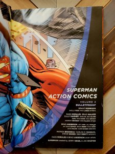 Superman Action Comics #2 (DC 2013) HARDCOVER Bulletproof New 52 Graphic Novel