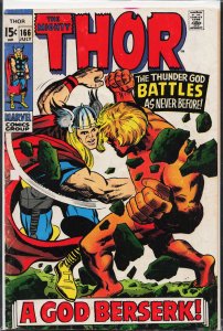 Thor #166 (1969) Thor