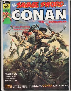 The Savage Sword of Conan #1 (1974) Conan