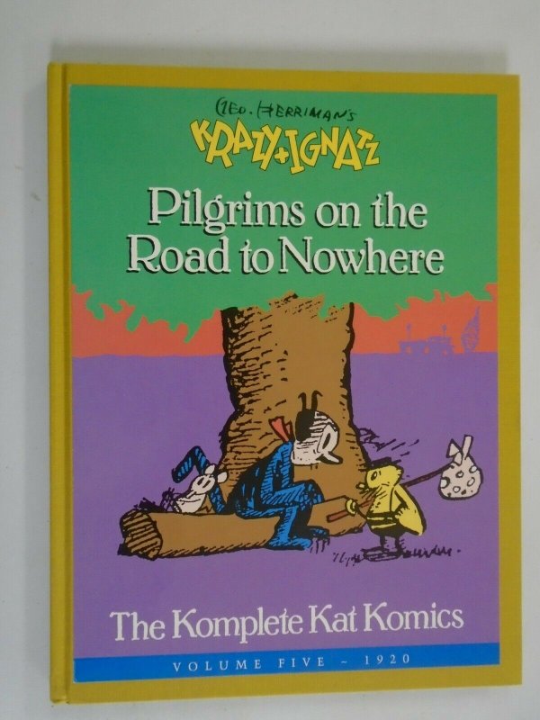 Krazy and Ignatz The Komplete Kat Komics HC #5 8.0 VF (1990 Eclipse)