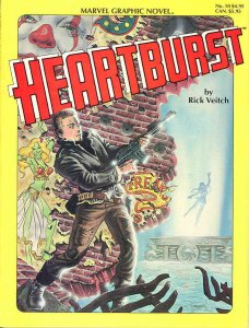 Marvel Graphic Novel #10 VF/NM ; Marvel | Heartburst Rick Veitch