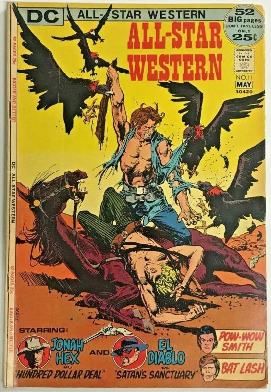 ALL-STAR WESTERN#11 VG/FN 1972 SECOND JONAH HEX DC BRONZE AGE COMICS