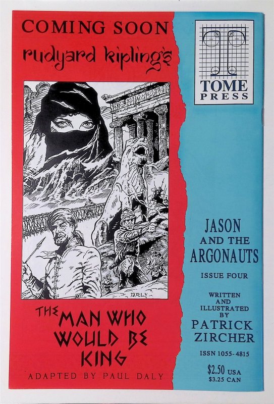 Jason and the Argonauts #4 (1991, Tome) 8.0 VF