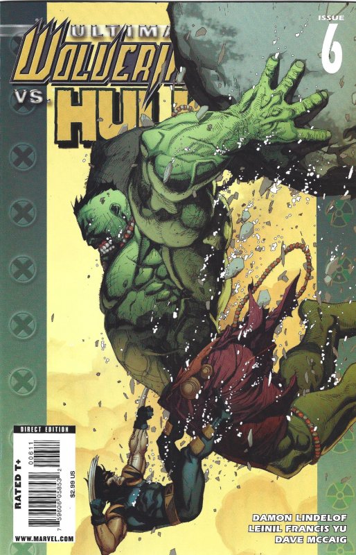 Ultimate Wolverine vs. Hulk #4 through 6 (2009) rb1