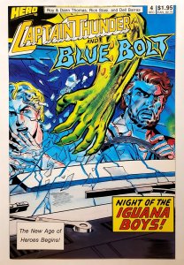 Captain Thunder and Blue Bolt #4 (Jan 1988, Hero) 7.0 FN/VF