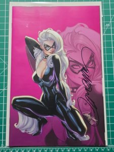 BLACK CAT #1 MARVEL 2025 1:100 VIRGIN J SCOTT CAMPBELL SIGNED NYCC W/COA