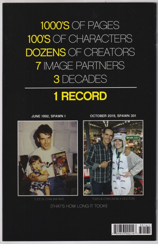 Spawn #301 Cover F (2019) Spawn