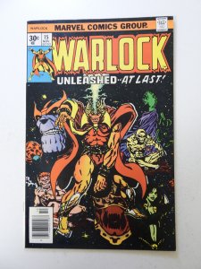 Warlock #15 (1976) VF condition