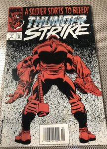 THUNDER STRIKE #7 Newsstand : Marvel 4/94 Fn+; hard to find Thor