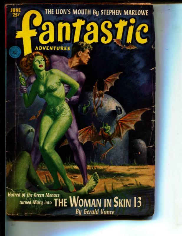 Fantastic Adventures-Pulp-6l/1952-Paul W. Fairman-Stephen Marlowe 