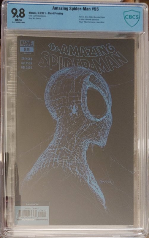 The Amazing Spider-Man #55 9.8 CBCS 3rd print Kindred, Green Goblin, + more