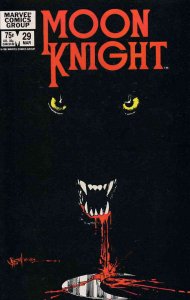 Moon Knight (1st Series) #29 FN ; Marvel | Werewolf by Night