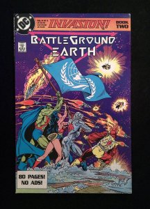 Invasion #2  DC Comics 1988 VF+