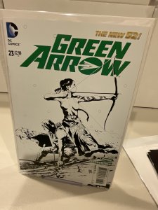 Green Arrow #23  B&W Variant!  2013  New 52!  9.0 (our highest grade)