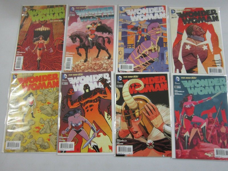 Wonder Woman lot 4th series NEW 52 from:#2-52 44 diff w/variant 8.0 VF (2011-16)