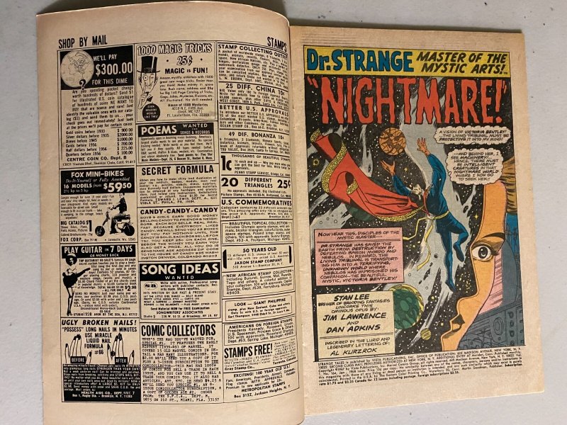 Strange Tales #164 5.0 (1968)