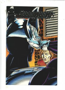 Shadowhawk II #2 NM- 9.2 Image Comics 1993 Jim Valentino Foil Cover