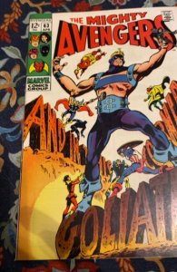 The Avengers #63 (1969)and I this corner Goliath/ higher grade