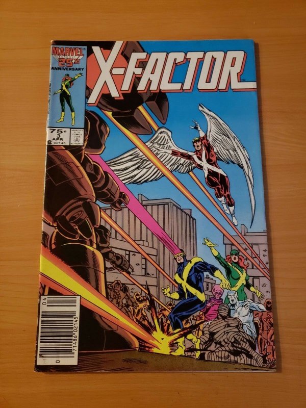 X-Factor #3 Newsstand Edition ~ NEAR MINT NM ~ (1986, Marvel Comics)