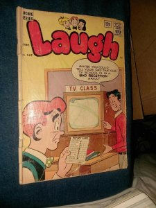 Laugh #147 archie comics 1963 early silver age archie jughead tv show cover