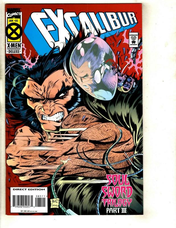 10 Excalibur Deluxe Marvel Comics # 85 86 87 88 90 91 92 94 95 97 98 99 JF26 