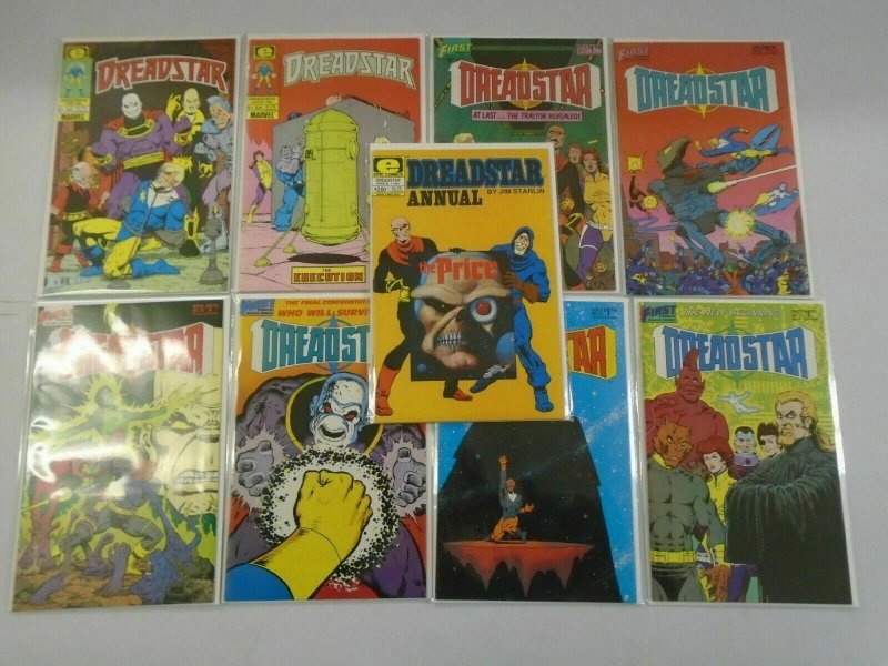 Dreadstar lot 33 different #1-32 + Annual 8.0 VF (1982-87)