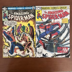 The Amazing Spider-Man #215 And 236. (Marvel Comics). Good Condition