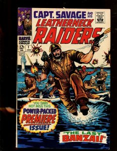 CAPT. SAVAVGE & HIS LEATHERNECK RAIDERS #1 (4.5) THE LAST BANZAI!