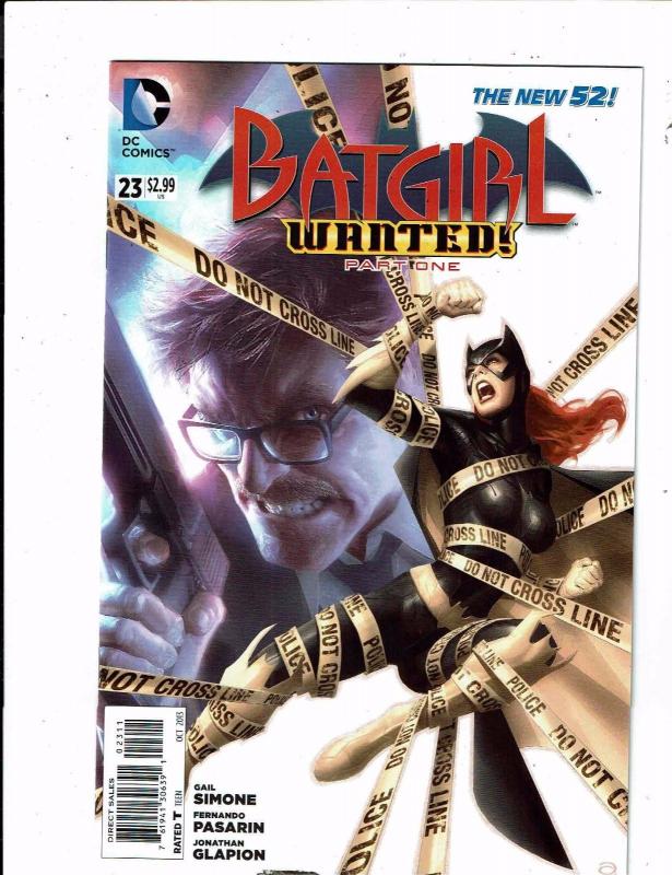 Lot Of 3 Batgirl DC New 52 Comic Books # 22 23 24 Batman Gotham Catwoman J238