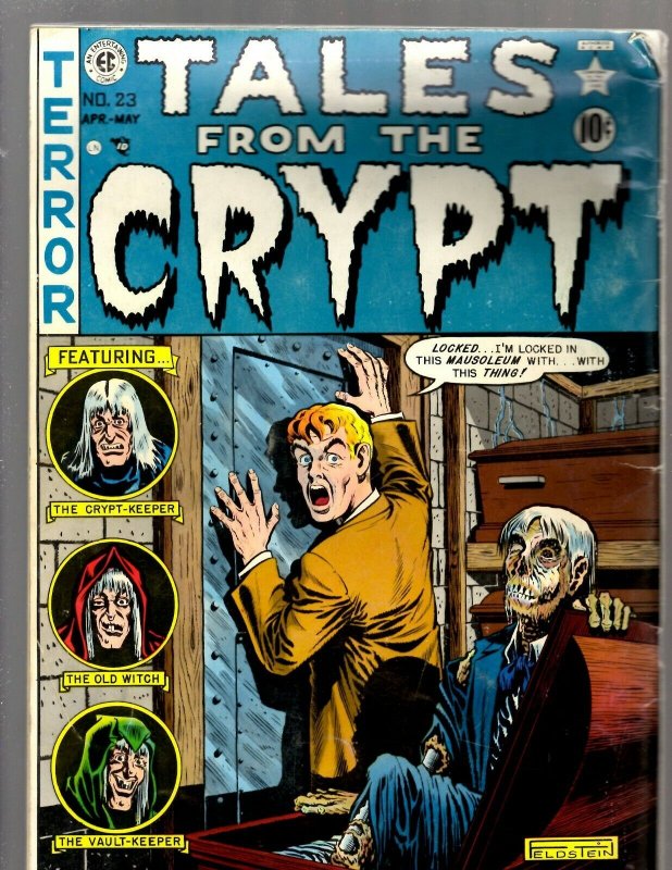 4 Comics Weird Science 12 Vault Horror 26 Crime Suspenstor 25 Tales Crypt 11 SB5 