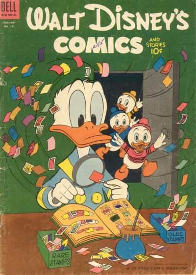 Walt Disney's Comics and Stories #161, VG+ (Stock photo)