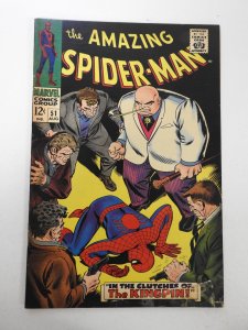 The Amazing Spider-Man #51 (1967) GD/VG Condition moisture damage