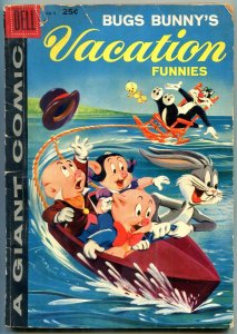 Bugs Bunny's Vacation Funnies #9 1959- Dell Giant G/VG
