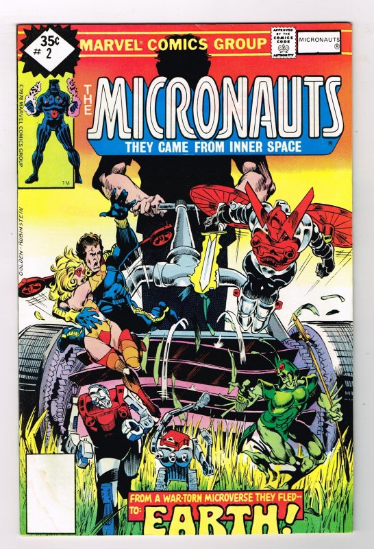 Micronauts #2 (1979) -  ref: 04