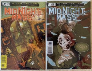 VERTIGO LOT OF 20: MIDNIGHT, MASS. 1-8 (2002), 1-6 (2004), MNEMOVORE 1-6 (2005)