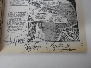 Teenage Mutant Ninja Turtles #6 Second Print (1986) Signed Eastman/Laird VF-NM!!