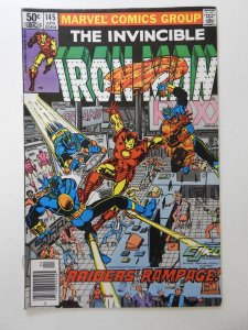 Iron Man #145 (1981) Sharp VF- Condition!