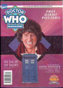 Doctor Who Magazine #200 (1993) Includes giant poster intact