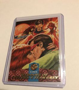 WEDDING OF JEAN GREY & CYCLOPS #125 card : Marvel ‘94 Fleer Ultra X-men, No/M