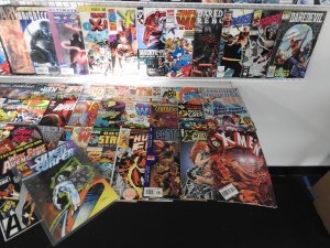 Huge Lot 180+ Comics W/ Spider-Man, Marvels, Daredevil, Cap+ Avg Fine Condition!