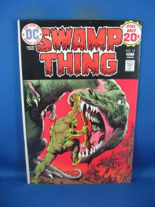 SWAMP THING 12 VF NM REDONDO DC 1974